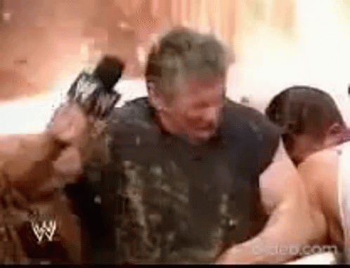 Vince Mcmahon Meme Dramatic Splash GIF