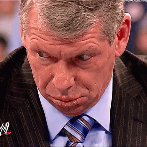Vince Mcmahon Meme Shocked Expression GIF