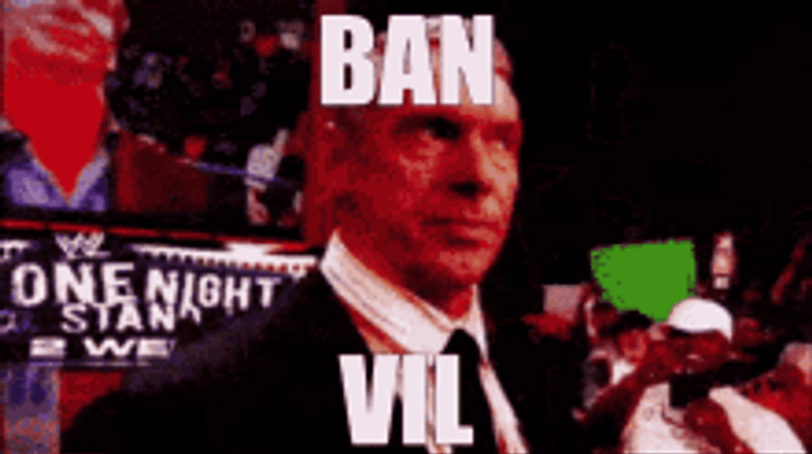 Vince Mcmahon Money Ban Vil GIF