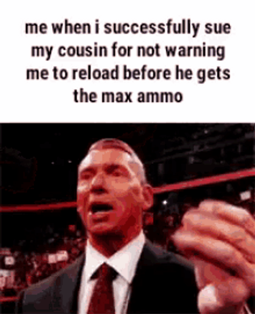 Vince Mcmahon Money Sueing Cousin For Max Ammo GIF