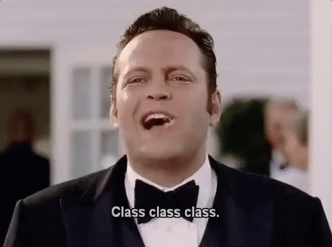 Vince Vaughn Wedding Crashers Class Eating GIF