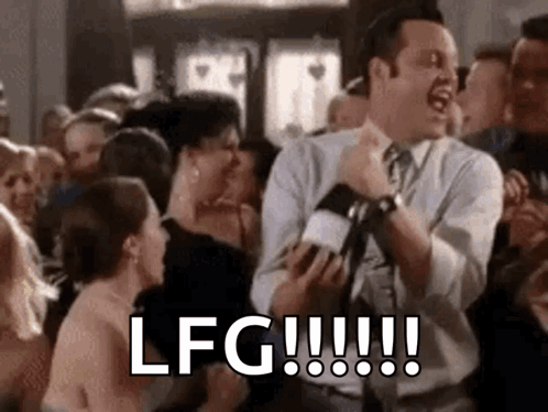 Vince Vaughn Wedding Crashers Let's Party GIF