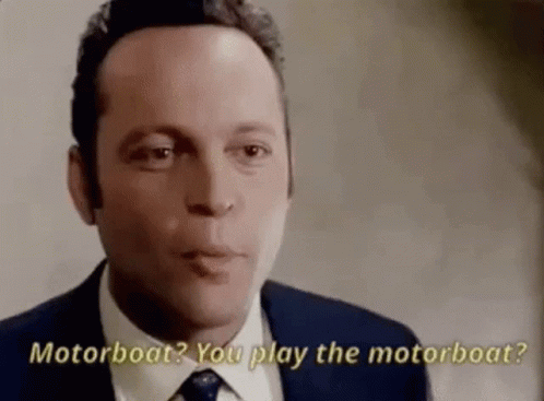 Vince Vaughn Wedding Crashers Motorboat GIF