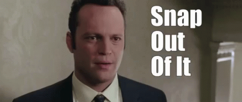 Vince Vaughn Wedding Crashers Snap Out Of It GIF