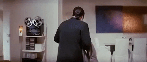 Vincent Pulp Fiction Lost GIF