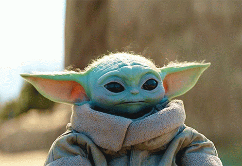 Vingrogu Yoda Blue Butterfly GIF