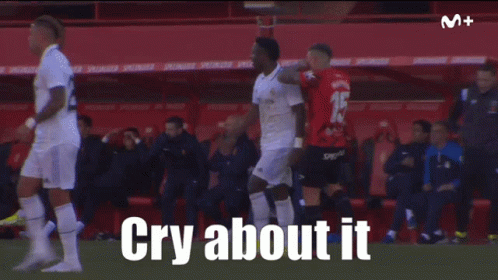 Vini Jr Cry About It GIF