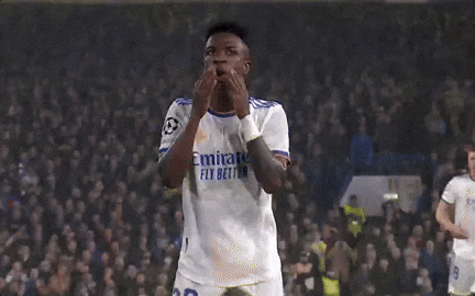 Vini Jr Praying Before That Game GIF