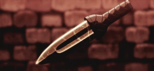 Vinland Saga Dagger Falling GIF