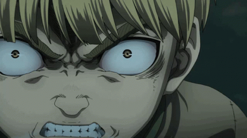 Vinland Saga Enraged Thorfinn GIF