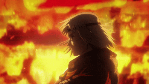 Vinland Saga Thorfinn Fire GIF
