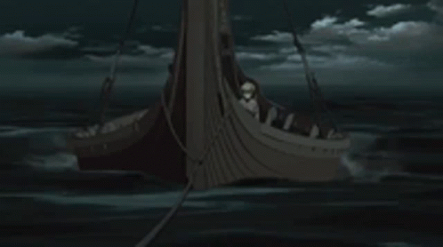 Vinland Saga Young Throfinn On Ship GIF