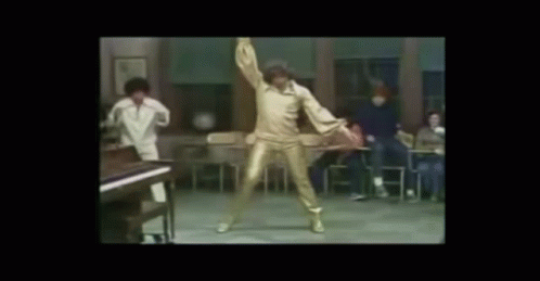 Vinnie Barbarino Welcome Back Kotter Dancing GIF