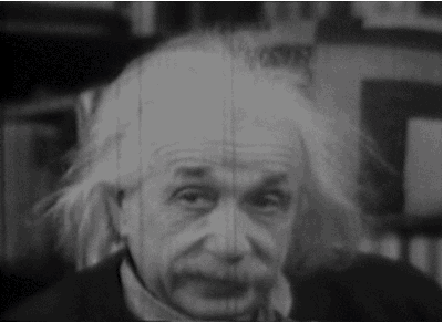 Vintage Albert Einstein GIF