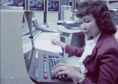 Vintage Back To Work Angelita Castro-kelly GIF