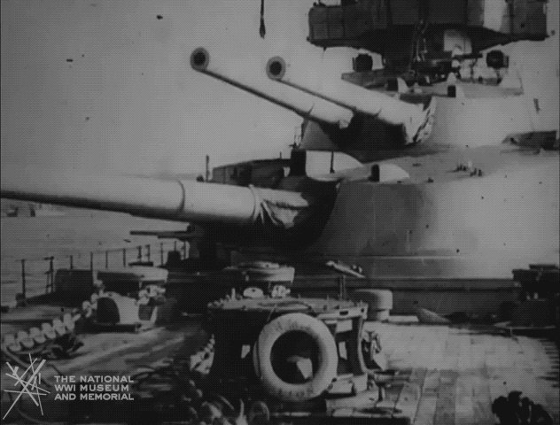 Vintage Battleship Weapons GIF