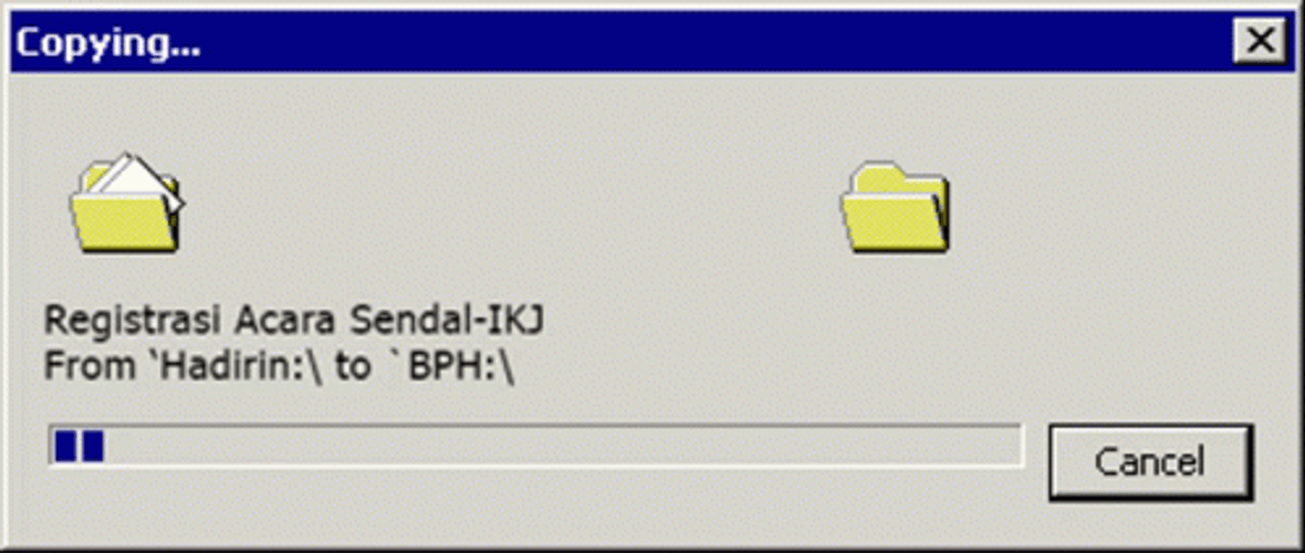 Vintage Copy Pasting Loading Bar GIF