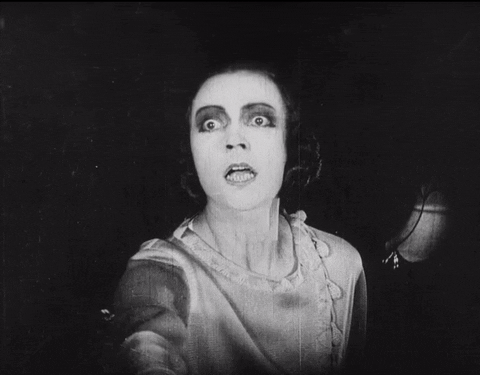 Vintage Dramatic Acting Silent Movie GIF
