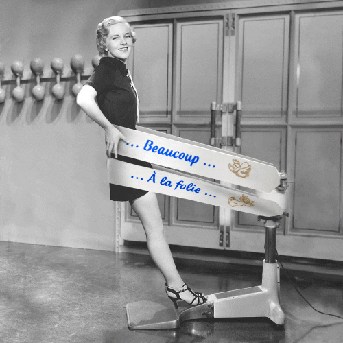 Vintage Exercise Belt Commercial GIF