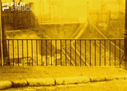 Vintage Halloween Pumpkin Film GIF