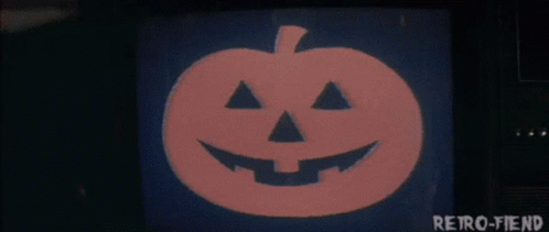 Vintage Halloween Scared Phone Call GIF