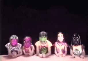 Vintage Halloween Star Wars Costume GIF