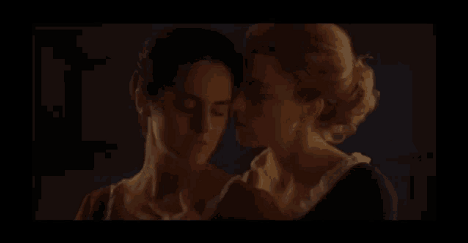 Vintage Lesbians Getting Serious GIF