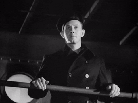 Vintage Movie Wave See Ya GIF