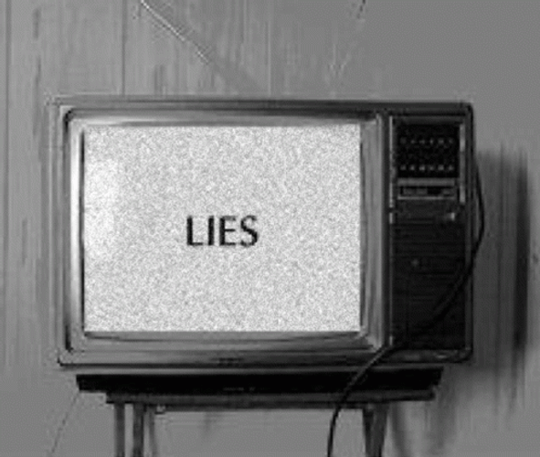 Vintage Television You Sit On A Throne Of Lies GIF