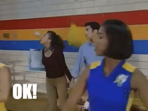 Vintage University Students Drop Kick GIF