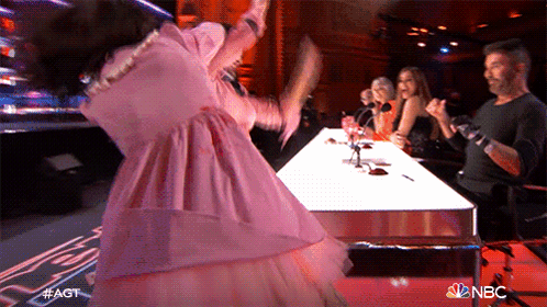 Violent Girl Banging Head On Desk GIF