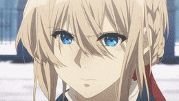 Violet Evergarden Angry Shout GIF