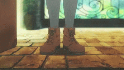 Violet Evergarden Anime Salute GIF