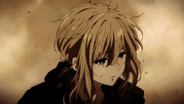 Violet Evergarden Blue Eyes GIF