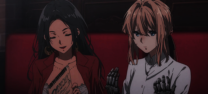 Violet Evergarden Cattleya Baudelaire GIF