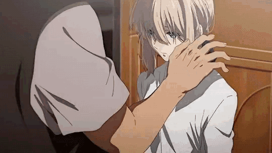 Violet Evergarden Dont Touch Me GIF