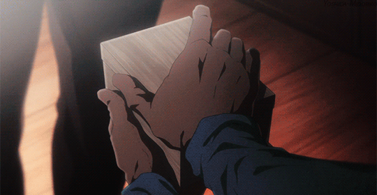 Violet Evergarden Gilbert Green Brooch GIF