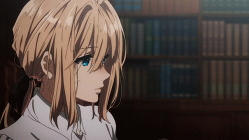 Violet Evergarden Glove Off GIF