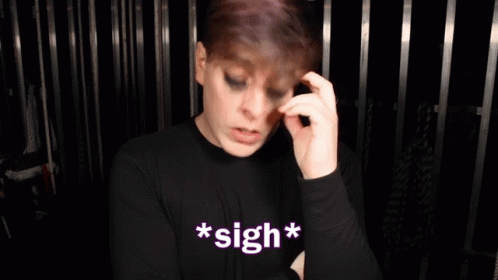 Virgil Sanders Sigh GIF