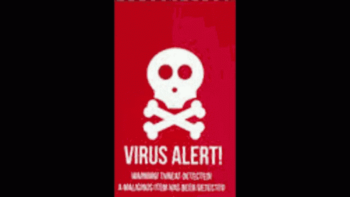 Virus Alert Anonymous Hacker GIF