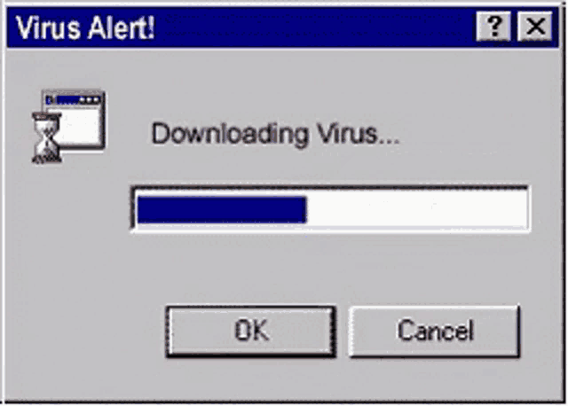 Virus Alert Done Virus Download GIF