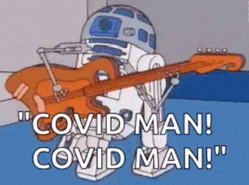 Virus Covid Man Star Wars R2 D2 GIF