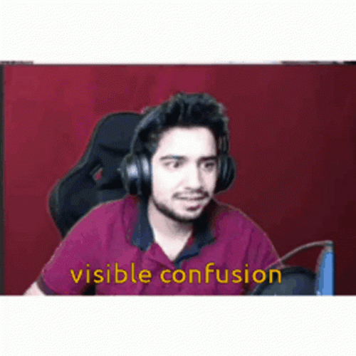 Visible Confusion Man Playing Scene GIF
