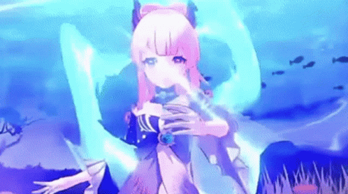 The Mighty Kokomi Genshin Impact GIF