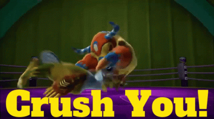 Viva Piñata Freddy Flapyak Body Slam GIF