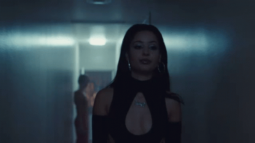 Vivacious Maddy Perez Walking Fast GIF