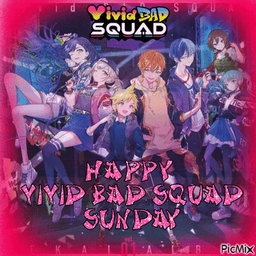 Vivid Bad Squad Happy Vivid Bad Squad Sunday GIF
