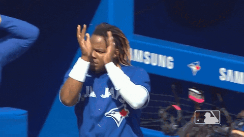 Vladimir Guerrero Jr. Clapping GIF
