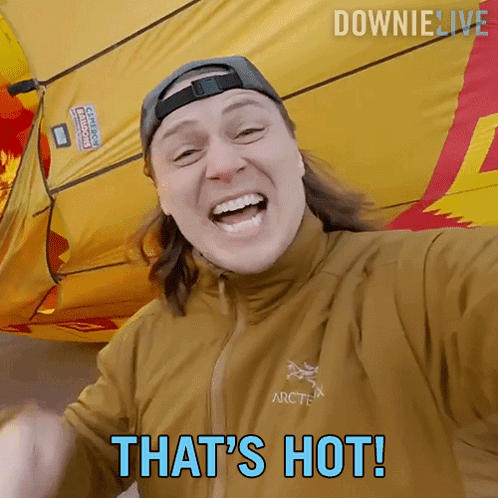 Vlogger Man Thats Hot GIF