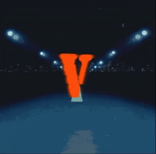 Vlone Logo Spin Road Drive GIF